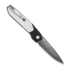CIVIVI Brr15 Light Damascus Taschenmesser, Black/White G-10 C25063-DS1