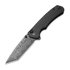 CIVIVI Button Lock Brazen Damascus 折叠刀, Twill Carbon Fiber C19059C-DS1