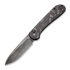 CIVIVI Button Lock Elementum Damascus kääntöveitsi, marble carbon fiber C2103DS-3