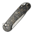 CIVIVI Button Lock Elementum II Damascus sulankstomas peilis, Gold Shred CF C18062P-10