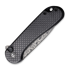 CIVIVI Button Lock Elementum II Damascus, Twill CF/Black G-10 C18062PB-DS1