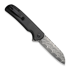 CIVIVI Chevalier II Damascus, Black Aluminum C20022B-DS1
