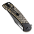 CIVIVI Dogma Damascus sklopivi nož, brass C2005DS-1
