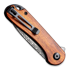 CIVIVI Elementum folding knife, Damascus, cuibourtia C907DS-2