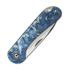 CIVIVI Elementum Slip Joint, Blue Ocean Resin, Satin C18062AJ-4