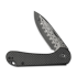 CIVIVI Elementum Slip Joint Damascus, Twill Carbon Fiber C18062AJ-DS1