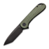 Couteau pliant CIVIVI Elementum Tanto, green micarta C907T-E