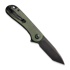 Couteau pliant CIVIVI Elementum Tanto, green micarta C907T-E