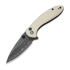 CIVIVI Faeger Damascus kääntöveitsi, Milled Ivory G-10 C24031-DS1