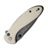 CIVIVI Faeger Damascus sulankstomas peilis, Milled Ivory G-10 C24031-DS1