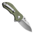 CIVIVI Gordo, Olive Canvas Micarta, Satin C22018C-2
