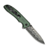 CIVIVI Hyperpulse Damascus, Green Aluminum C23087A-DS1