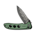 CIVIVI Hyperpulse Damascus, Green Aluminum C23087A-DS1