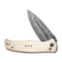 CIVIVI Incindie Damascus, Ivory G-10 C23053-DS1
