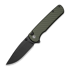 CIVIVI Iron Tide, Forest Green Aluminum, Black Stonewash C25011-2
