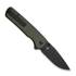 CIVIVI Iron Tide, Forest Green Aluminum, Black Stonewash C25011-2