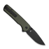 CIVIVI Iron Tide, Forest Green Aluminum, Black Stonewash C25011-2