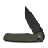 CIVIVI Iron Tide, Forest Green Aluminum, Black Stonewash C25011-2