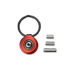 CIVIVI Key Coin Pocket Key Organizer, Red Aluminum C23056-1