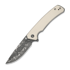 CIVIVI Merit Damascus, Ivory G-10 C24012-DS1