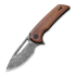 CIVIVI Odium Damascus sulankstomas peilis, cuibourtia wood C2010DS-1