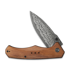 CIVIVI Photonix Damascus, Guibourtia Wood C23081B-DS1
