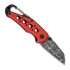 CIVIVI Pragma Damascus, Red Aluminum C23062B-DS1