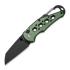 CIVIVI Pragma, Green Aluminum, Black Stonewash C23062B-3