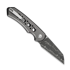 CIVIVI Pragma Prime Damascus sulankstomas peilis, Gray Aluminum C24067-DS1