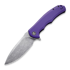 CIVIVI Praxis Damascus sulankstomas peilis, violetinė C803DS-2
