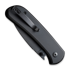 CIVIVI Qubit, Black Aluminium, Black Stonewash C22030E-1