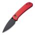 CIVIVI Qubit, Red Aluminium, Black Stonewash C22030E-2