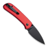 CIVIVI Qubit, Red Aluminium, Black Stonewash C22030E-2