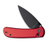 CIVIVI Qubit, Red Aluminium, Black Stonewash C22030E-2
