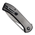 CIVIVI Riffle Damascus sulankstomas peilis, twill carbon C2024DS-1