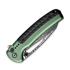 CIVIVI Sentinel Strike Damascus, Green Aluminum/Black FRN C22025B-DS1