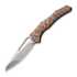 CIVIVI Spiny Dogfish, Brown Linen Micarta, Satin C22006-4