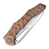 CIVIVI Spiny Dogfish, Brown Linen Micarta, Satin C22006-4