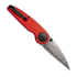 CIVIVI Starflare Damascus, Red Aluminum C23052-DS1