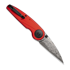CIVIVI Starflare Damascus, Red Aluminum C23052-DS1