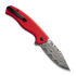 CIVIVI Stormhowl Damascus, Milled Red Aluminum C23040B-DS1