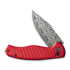 CIVIVI Stormhowl Damascus, Milled Red Aluminum C23040B-DS1