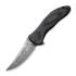 CIVIVI Synergy3 Damascus sulankstomas peilis, trailing point, carbon fiber C20075A-DS1