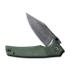 CIVIVI Tranquil Damascus, Green Canvas Micarta C23027-DS1