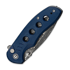 CIVIVI Triptych Damascus, Blue Canvas Micarta C23085B-DS1