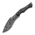 CIVIVI Vaquita II Damascus, Black Linen Micarta C047C-DS1