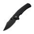CIVIVI Vexillum, Milled Black G-10, Black SW C23003D-1