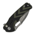 CIVIVI Vexron Damascus sulankstomas peilis, Milled Black & Green G-10 C24066-DS1
