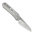 CIVIVI Vision FG, Polished Clear Lexan, Satin/Stonewash C22036-7