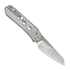 CIVIVI Vision FG, Polished Clear Lexan, Satin/Stonewash C22036-7